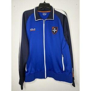 Polo Sport Performance Full Zip Track Jacket Men's XL  Thermo Vent‎ Pockets READ